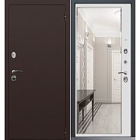 Входная дверь Command Doors Патриот медный антик 116Z белый матовый