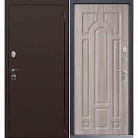 Входная дверь Command Doors Патриот медный антик 17.02 Сандал Белый