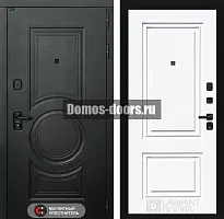 Входная дверь Лабиринт GRAND 26 - Эмаль RAL 9003