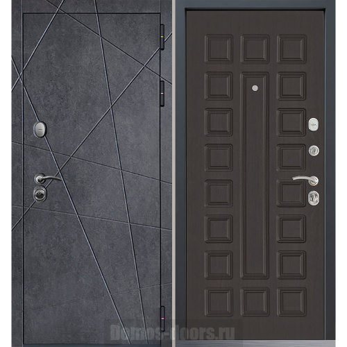 Входная дверь Command Doors Geometria New 01 Венге Входная дверь Command Doors Geometria New 01 Венге