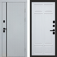 Termo door Входная дверь Simple White Лиственница премиум
