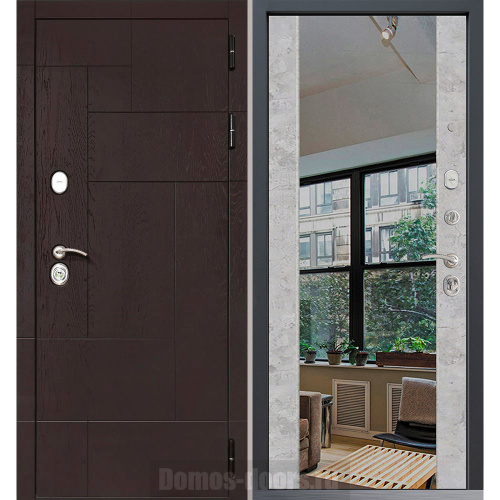 Входная дверь Command Doors Grafica 3z бетон молочный