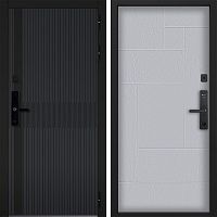 Входная дверь Command doors cyber matrix grey 46 Альберо Браш